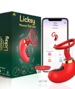 💥 2025 Limited 70% OFF 💦 Licksy Suptruck Kiwinet® SuckLick 9X 📱 Global Control & 3-in-1 Pleasure