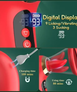 💥 2025 Limited 70% OFF 💦 Licksy Suptruck Kiwinet® SuckLick 9X 📱 Global Control & 3-in-1 Pleasure