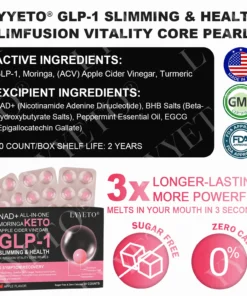 Lyyeto® GLP-1 Slimming & Health SlimFusion Vitality Core Pearls