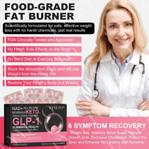 Lyyeto® GLP-1 Slimming & Health SlimFusion Vitality Core Pearls