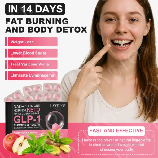 Lyyeto® GLP-1 Slimming & Health SlimFusion Vitality Core Pearls