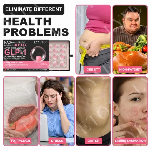 Lyyeto® GLP-1 Slimming & Health SlimFusion Vitality Core Pearls