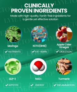 Lyyeto® Keto All-in-one Moringa NAD+ GLP-1