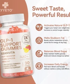 Lyyeto® LeanVita GLP-1 with NAD+Gummies 4