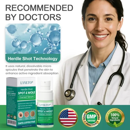 Lyyeto® Herdle Shot Spot & Mole Correct Serum