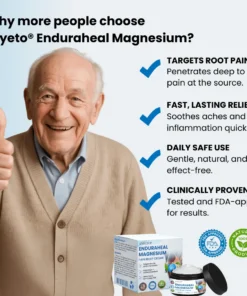 Lyyeto® Enduraheal Magnesium Pain Relief Cream