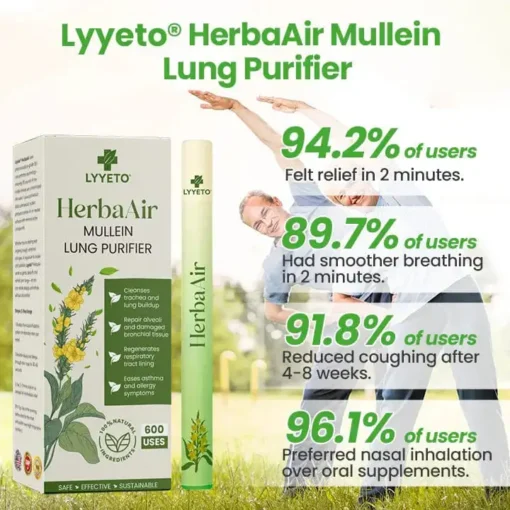 Lyyeto® HerbaAir Mullein Lung Purifier