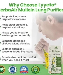 Lyyeto® HerbaAir Mullein Lung Purifier