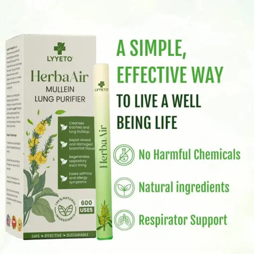 Lyyeto® HerbaAir Mullein Lung Purifier