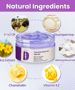 Lyyeto® Curcumin & Emu Oil Pain Gel