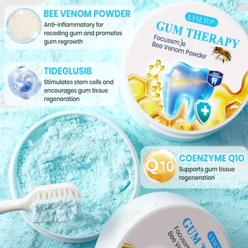 Lyyeto® Focussmile Bee Venom Treatment Powder