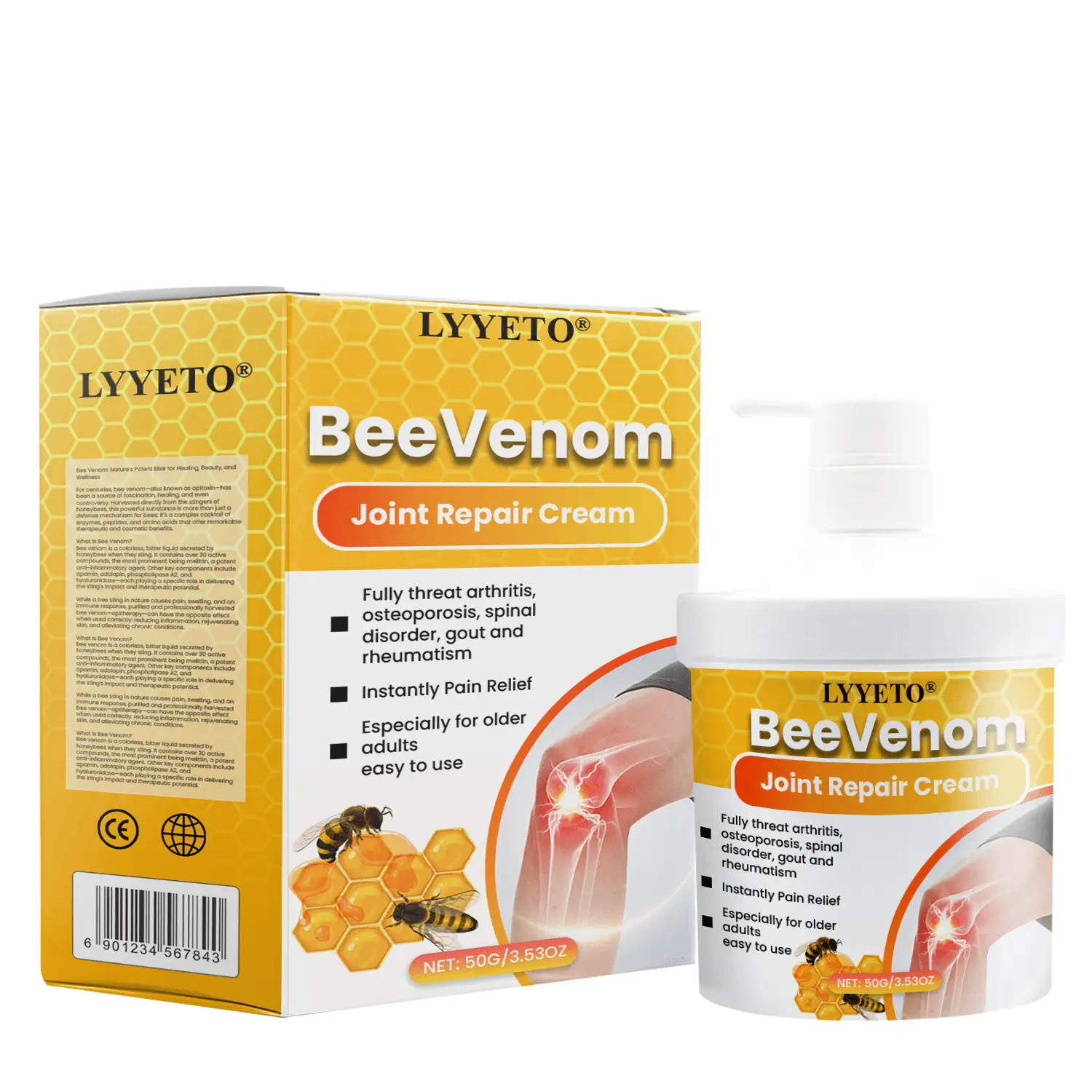 Lyyeto® BeeVenom Joint Repair Cream9