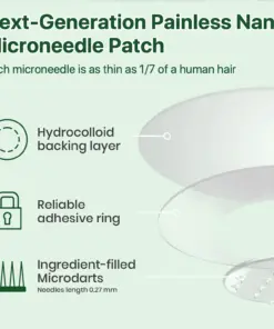 Lyyeto® Moringa Berberine NAD 10-in-1 Nano Microneedle Patch(Just once a day, visible changes in 7 days)