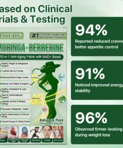 Lyyeto® Moringa Berberine NAD 10-in-1 Nano Microneedle Patch(Just once a day, visible changes in 7 days)