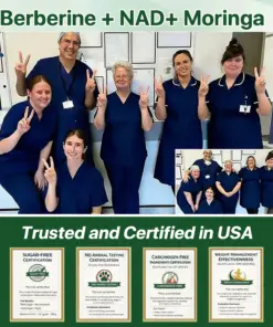 Lyyeto® Moringa Berberine NAD 10-in-1 Nano Microneedle Patch(Just once a day, visible changes in 7 days)