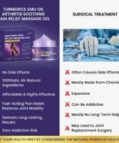 Lyyeto® Turmeric & Emu Oil Arthritis Soothing Pain Relief Massage